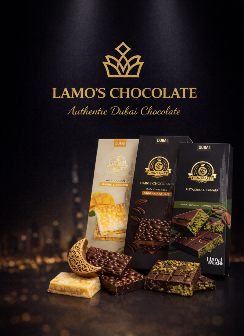 Lamos Chocolate Swiss Authentic Dubai Chocolate