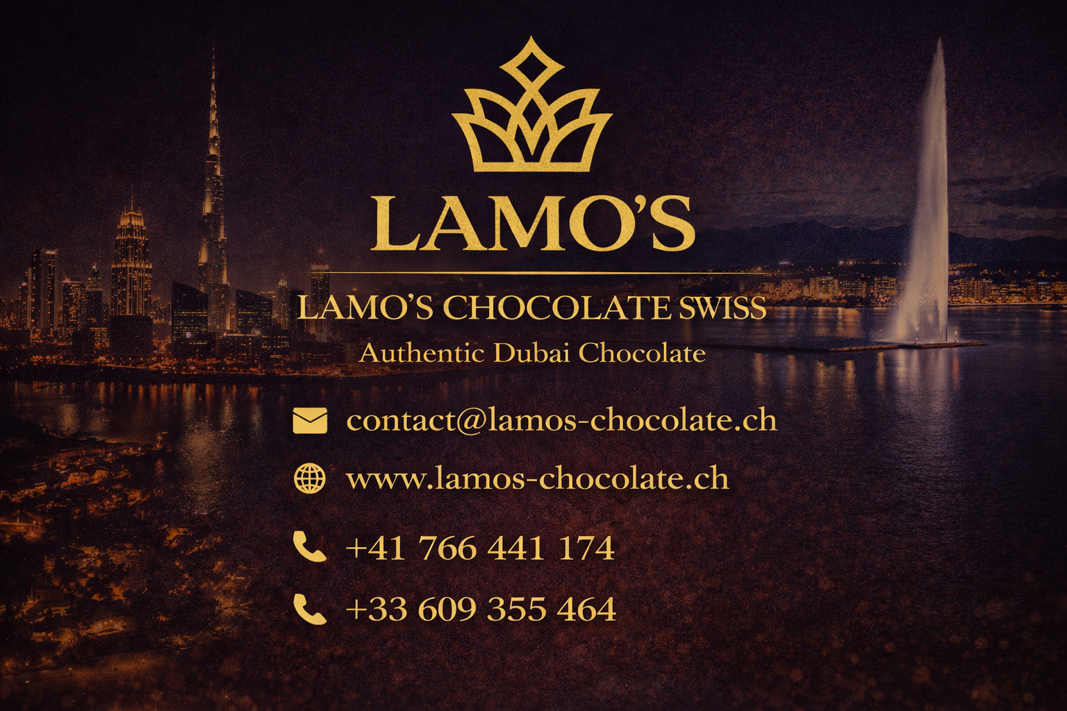 Lamos Chocolate Swiss Contact