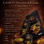 Lamos Chocolate Swiss Pistachio & Kunafa chocolate
